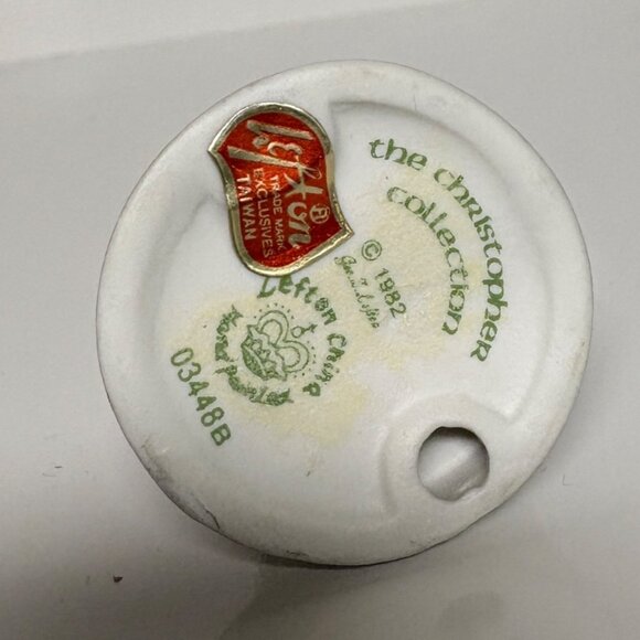 Lefton Christopher Collection Birthday Girl Figurine Age 2 #03448B Vintage 1982 - Picture 5 of 7